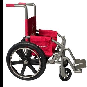 EUC Original American Girl Doll Hospital Wheelchair Accessory Berry